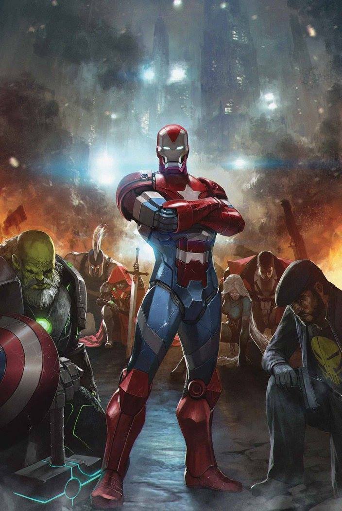 Открытки и картинки с персонажем вселенной марвел - Железным Патриотом 