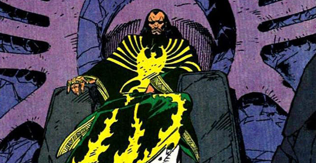 Открытки с суперзлодеем вселенной Marvel - Мандарином        