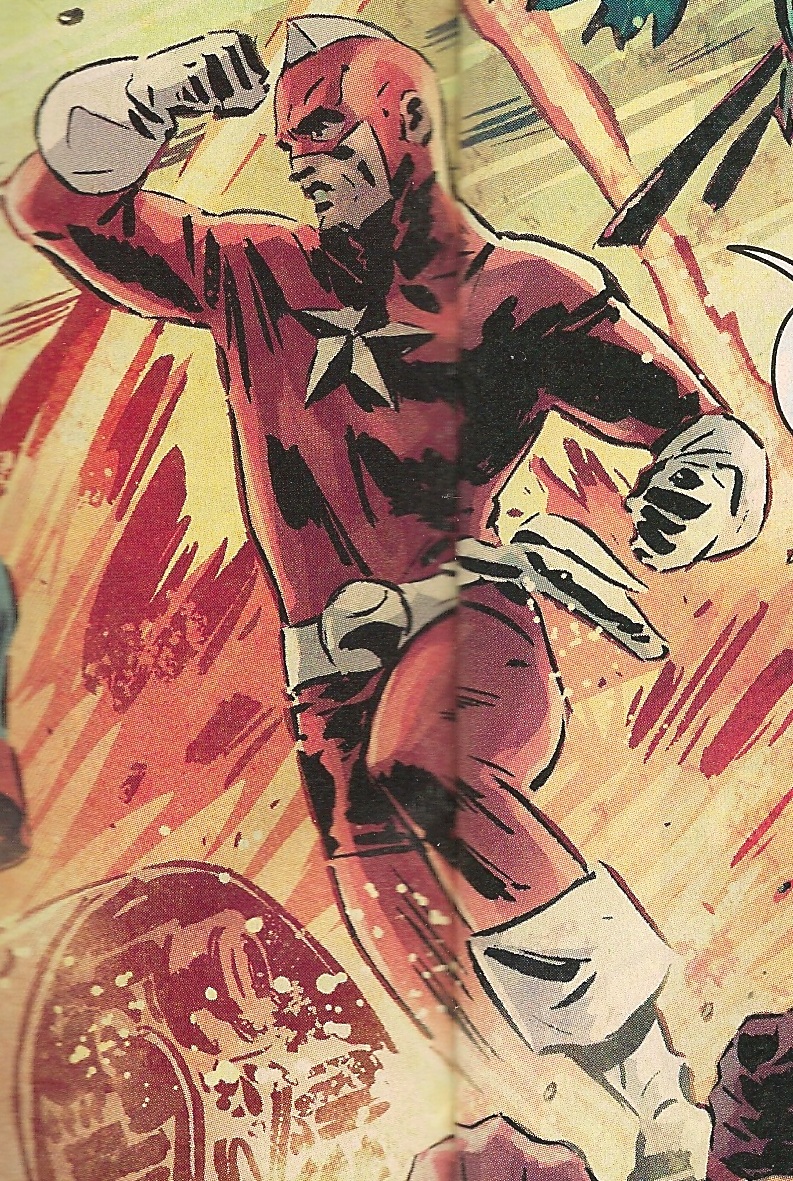 Открытки и картинки с персонажем вселенной Marvel - Красным Стражем 