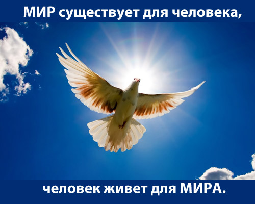 Красивые открытки на Международный День Мира. С Днем Мира    