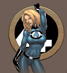 Красивые открытки с персонажем вселенной Marvel - Невидимой Леди 