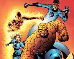 Красивые открытки с персонажем вселенной Marvel - мистером Фантастик 