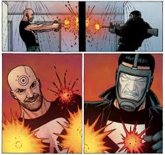 Красивые открытки с персонажем вселенной Marvel - Меченым   