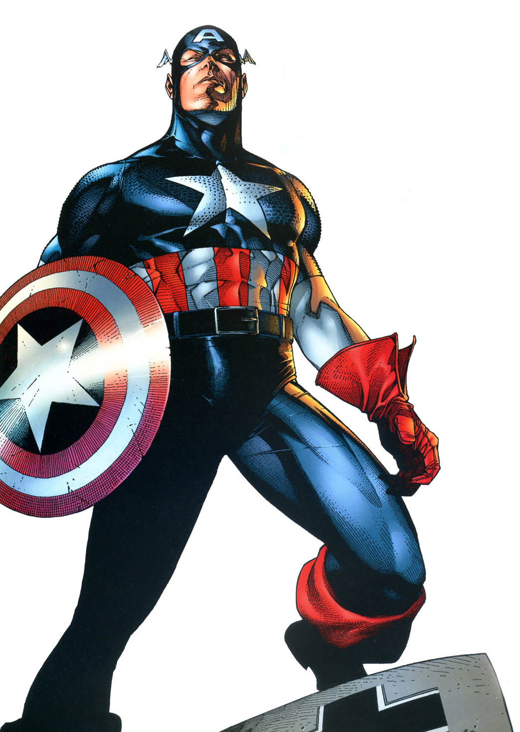 Открытки и картинки с персонажем вселенной Marvel - Капитаном Америка 