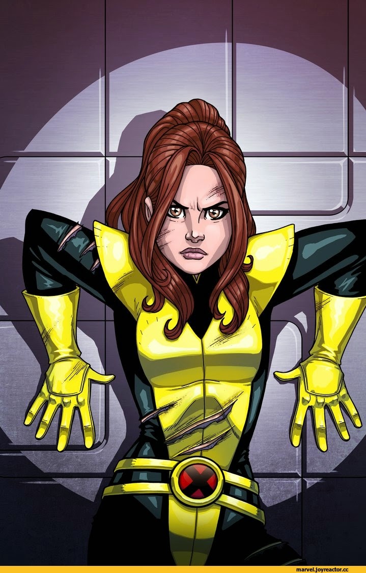 Открытки и картинки с героем комиксов Marvel - Призрачной Кошкой 