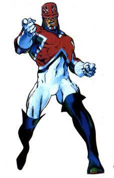 Открытки и картинки с персонажем вселенной Marvel - Капитаном Британия 