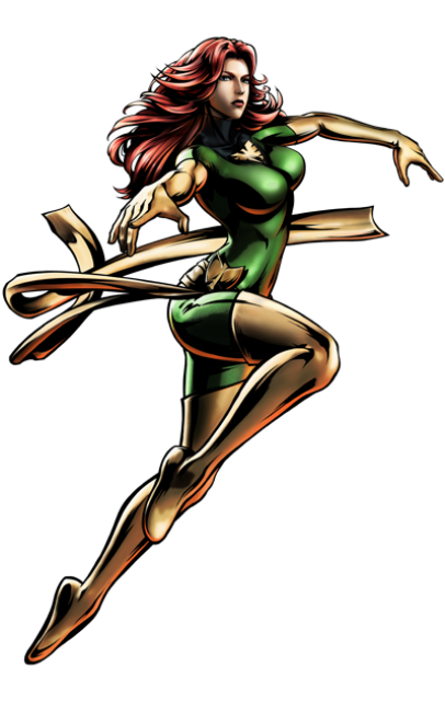 Открытки и картинки с персонажем вселенной Марвел - Джин Грей 