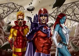 Интересные открытки с персонажем вселенной Marvel - Магнето 