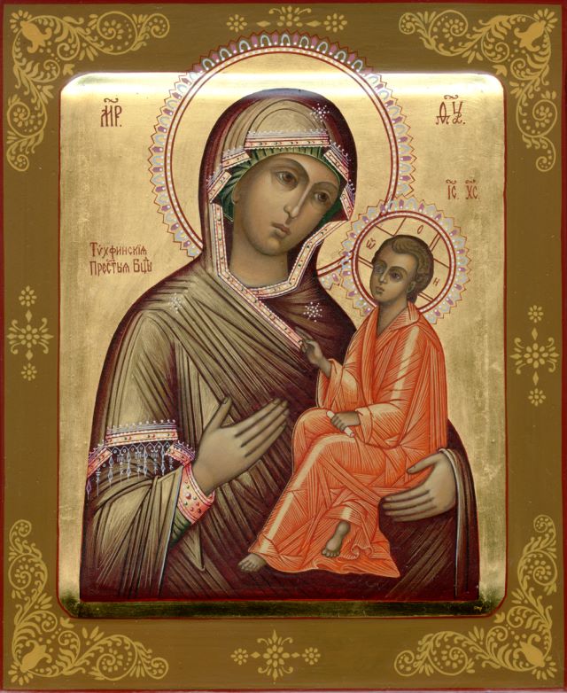 Открытки на день Тихвинской иконы Божьей Матери                   