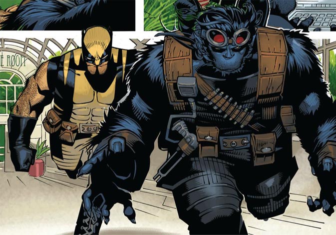 Открытки и картинки с персонажем вселенной марвел - Зверем  