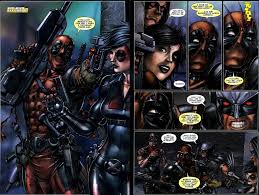 Открытки и картинки с персонажем вселенной марвел - Домино   