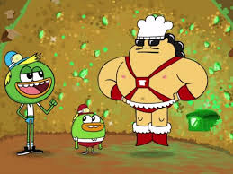 Забавные и яркие открытки с героями мультфильма Хлебоутки       