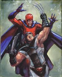 Интересные открытки с персонажем вселенной Marvel - Магнето 