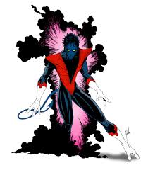 Открытки и картинки с персонажем вселенной Marvel - Ночным Змеем 