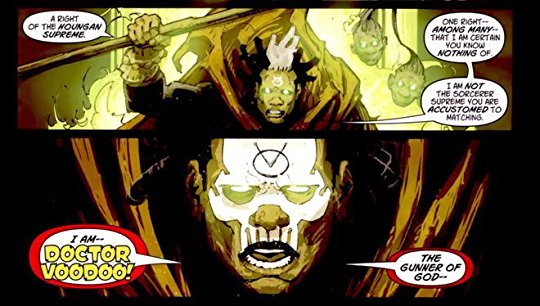 Открытки и картинки  с персонажем вселенной Марвел - Доктором Вуду 