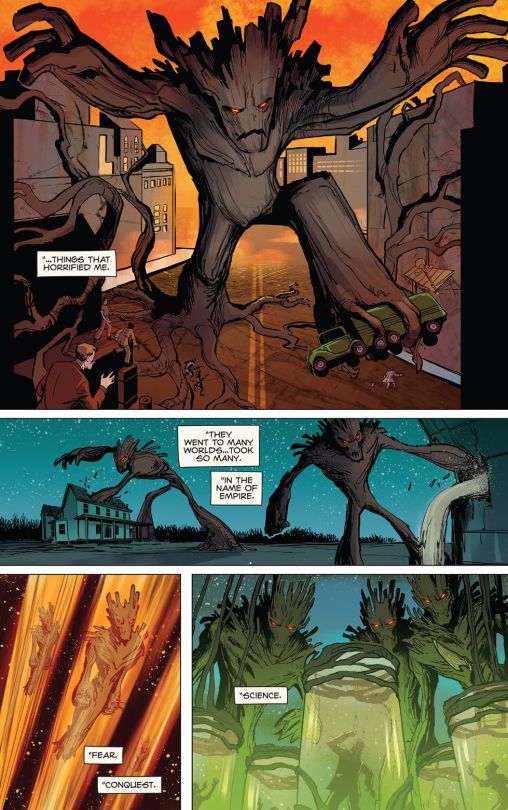 Открытки и картинки с персонажем вселенной марвел - Грут      