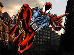 Открытки и картинки с персонажем Вселенной Марвел - Алым Пауком 