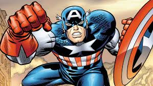 Открытки и картинки с персонажем вселенной Marvel - Капитаном Америка 