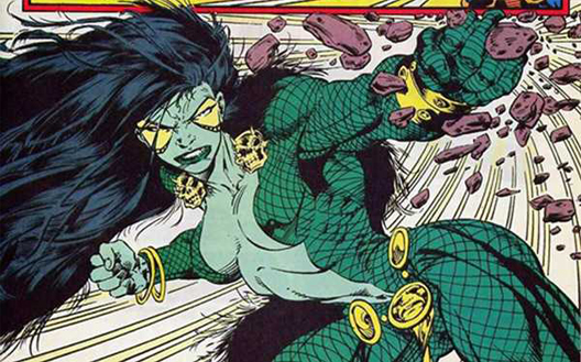 Открытки и картинки с героем вселенной марвел - Амора-Чаровница 