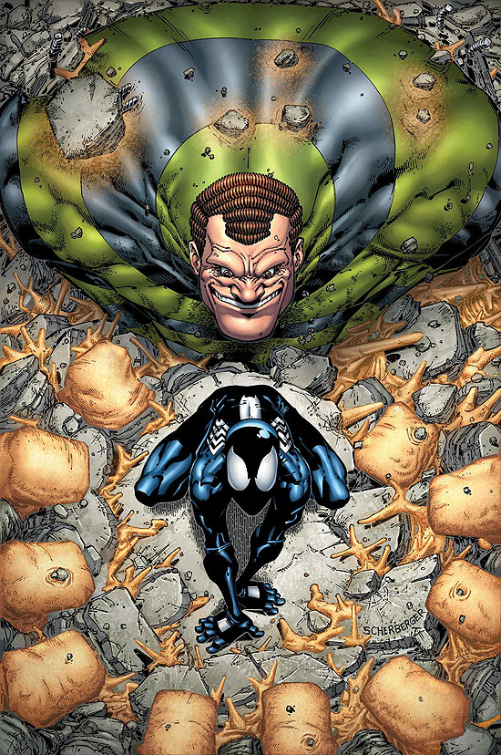 Открытки и картинки с персонажем вселенной  Marvel - Песочным Человеком 