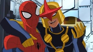 Открытки и картинки с персонажем вселенной Marvel - Нова       