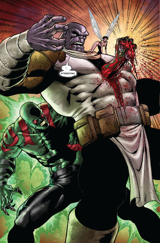 Открытки с персонажем вселенной марвел, стражь галактиик - Дракс 