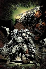 Интересные открытки с героем комиксов Marvel - Лунным Рыцарем 