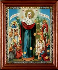 Открытки на день иконы Божьей Матери "Всех скорбящих радость" 