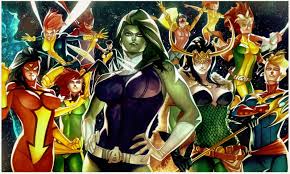 Открытки и картинки с персонажем вселенной марвел - Женщиной Халк 