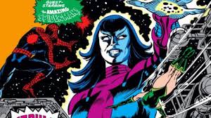 Красочные открытки с персонажем вселенной Marvel - Небула    