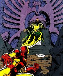 Открытки с суперзлодеем вселенной Marvel - Мандарином        