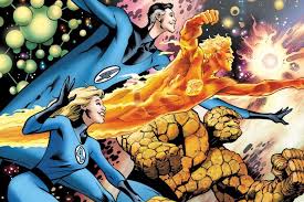 Красивые открытки с персонажем вселенной Marvel - мистером Фантастик 