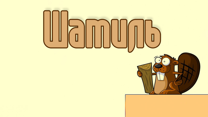 Яркие и красочные именные открытки для Шамиля               