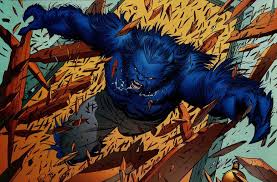 Открытки и картинки с персонажем вселенной марвел - Зверем  