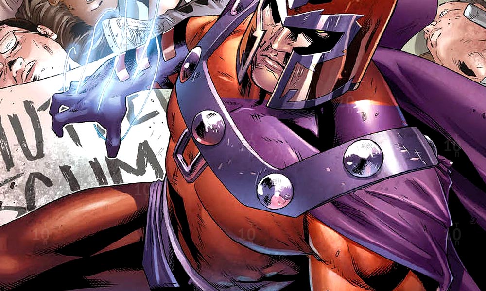 Интересные открытки с персонажем вселенной Marvel - Магнето 