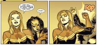 Красивые открытки с персонажем вселенной Marvel - Мисс Марвел 