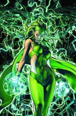 Открытки и картинки с персонажем комиксов Marvel- Полярис     