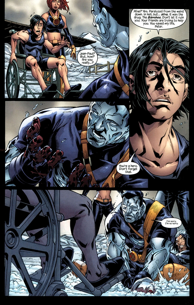 Открытки и картинки с персонажем вселенной Marvel - Колоссом 