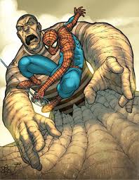 Открытки и картинки с персонажем вселенной  Marvel - Песочным Человеком 