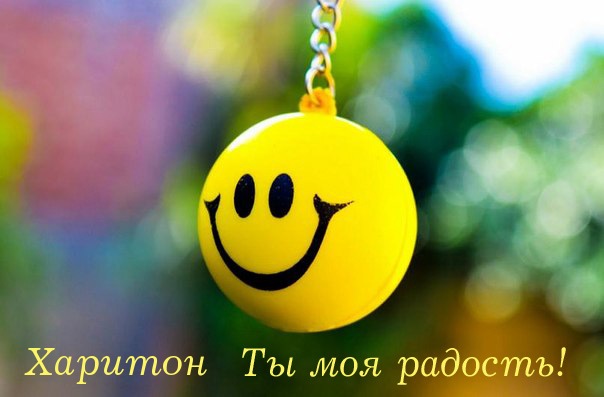 Яркие и красочные именные открытки для Харитона                    