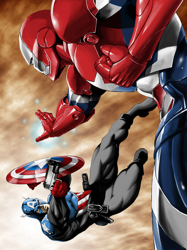 Открытки и картинки с персонажем вселенной марвел - Железным Патриотом 
