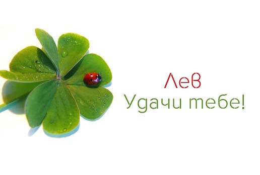 Красочные и интересные именные открытки для Льва                 