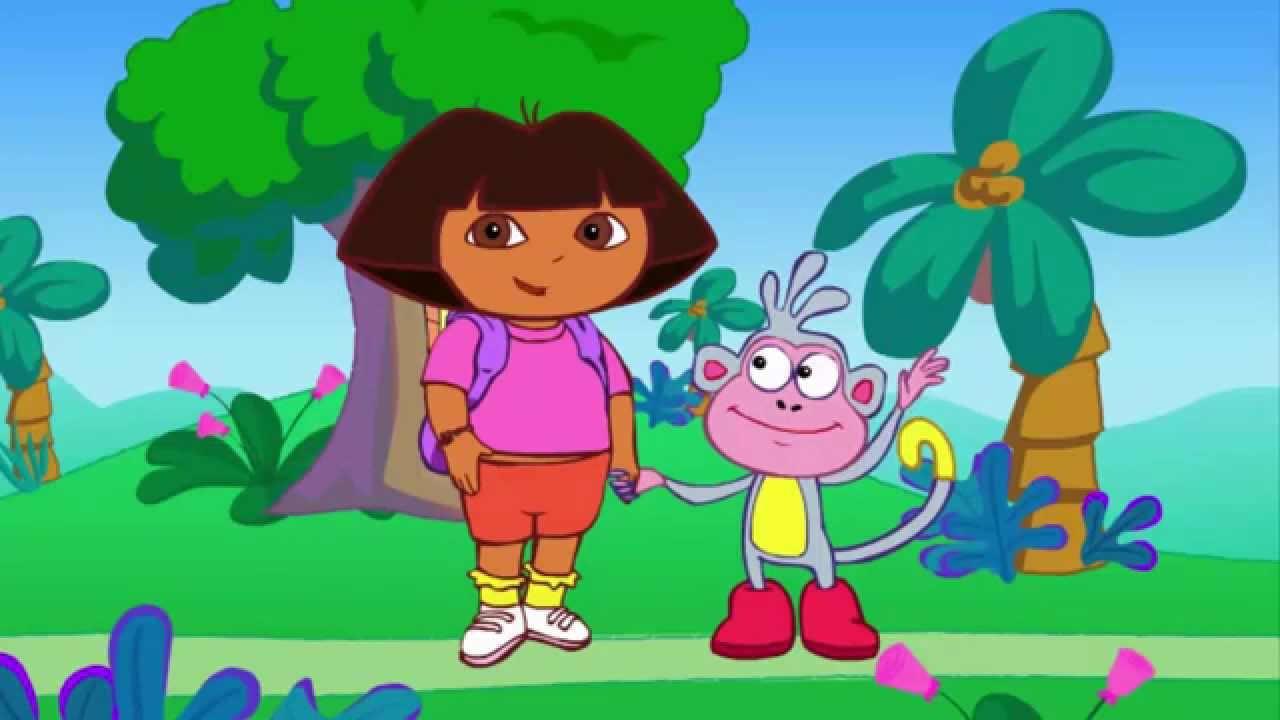 Яркие открытки с героями из мультфильма Дарья Путешественница 