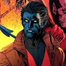 Интересные открытки с персонажем Вселенной Марвел - Азазель 