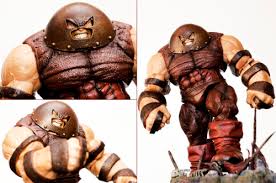 Яркие открытки с  персонажем  вселенной  марвел - Джаггернаутом 