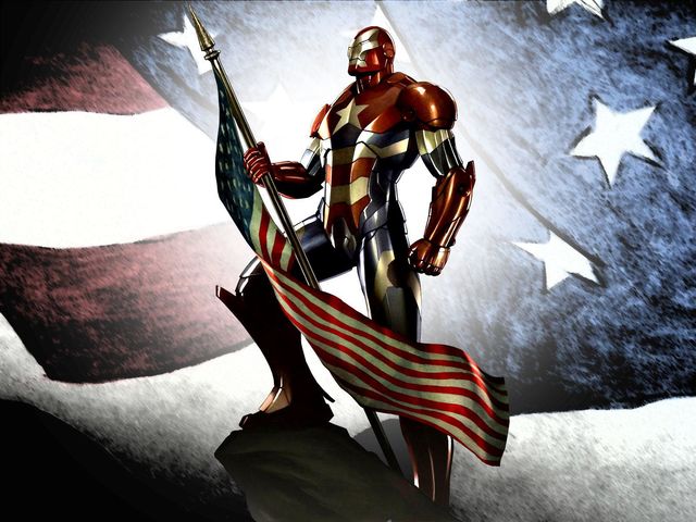 Открытки и картинки с персонажем вселенной марвел - Железным Патриотом 