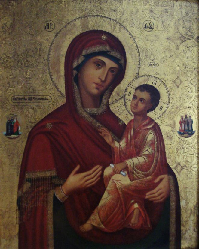 Тихвинская икона божией матери фото