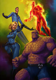 Красивые открытки с персонажем вселенной Marvel - Невидимой Леди 