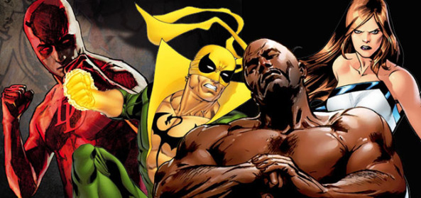 Интересные открытки с героем из комиксов Marvel - Люком Кейдж 