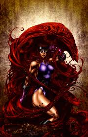 Красивые открытки с персонажем вселенной Marvel - Медузой   